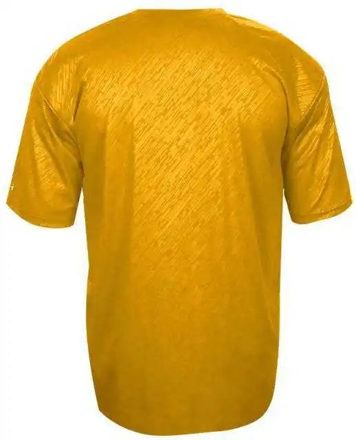 Badger Sport 4131 Line Embossed Tee - Gold
