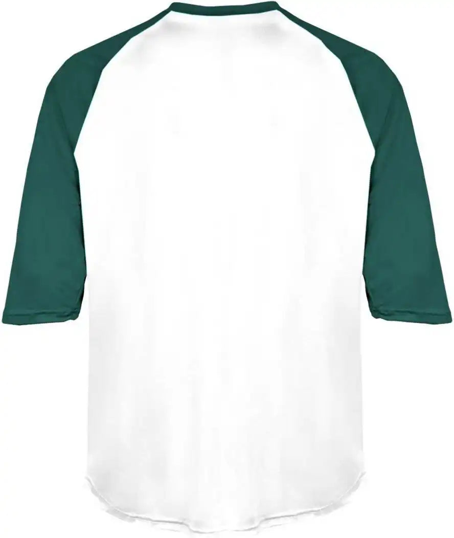 Badger Sport 4133 b Baseball Adult Undershirt White Forest
