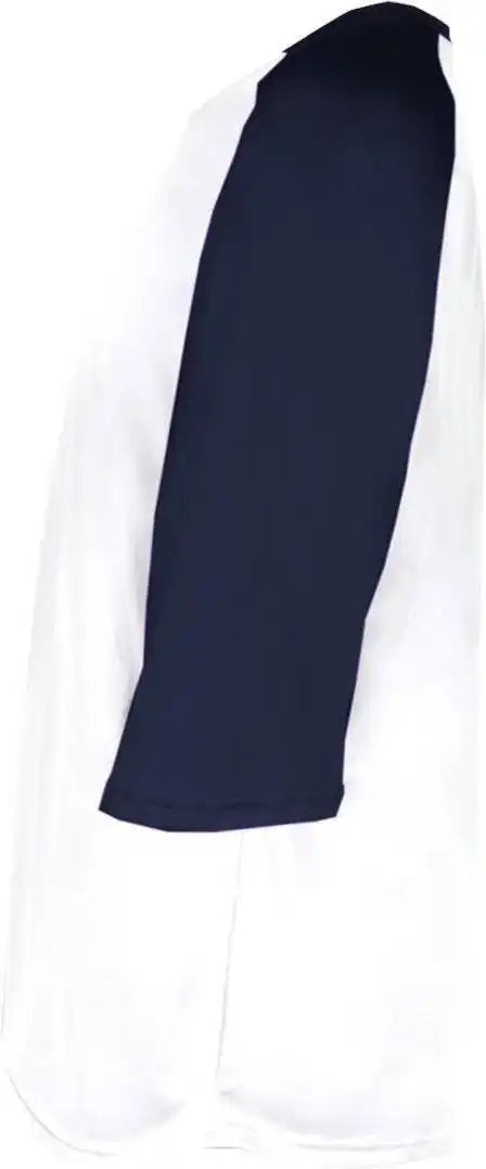 Badger Sport 4133 B-baseball Adult Undershirt - White Navy