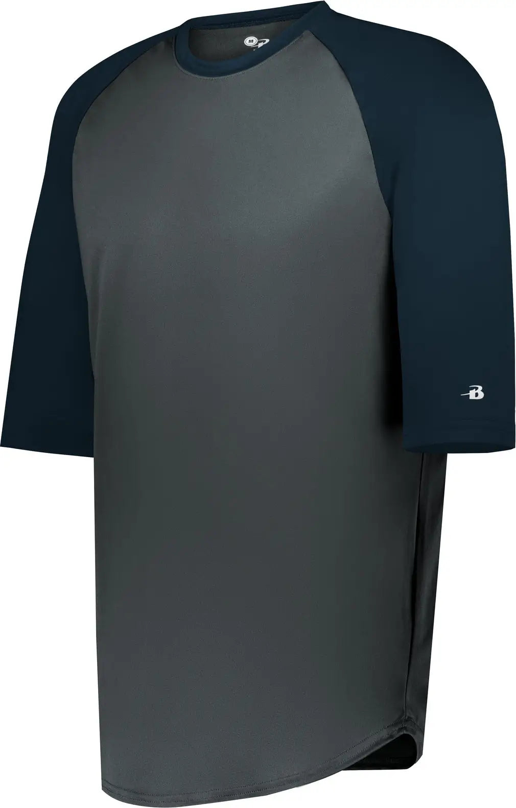 Badger Sport 4133 B-baseball Tee - Graphite Navy - Adult s
