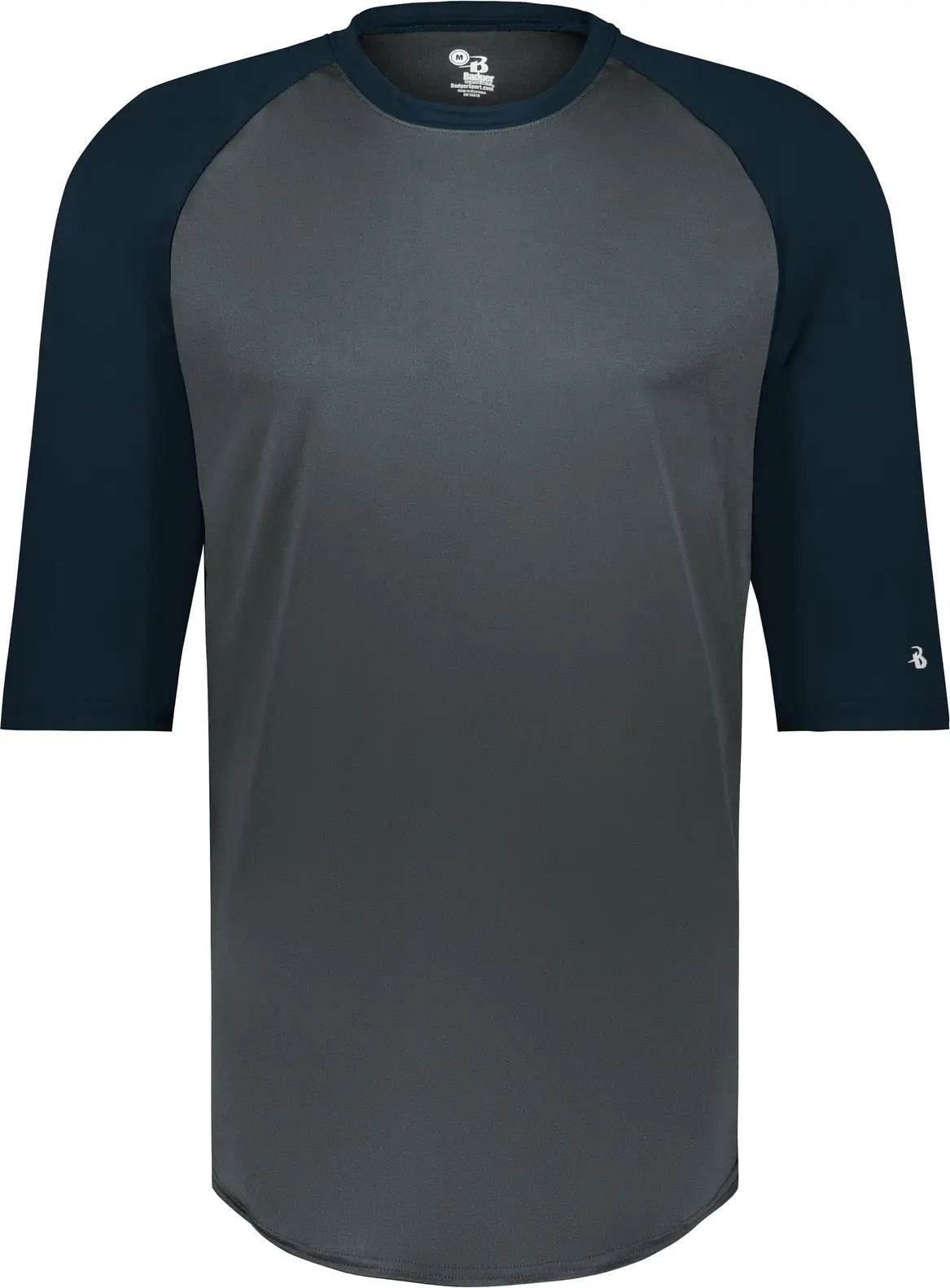 Badger Sport 4133 B-baseball Tee - Graphite Navy