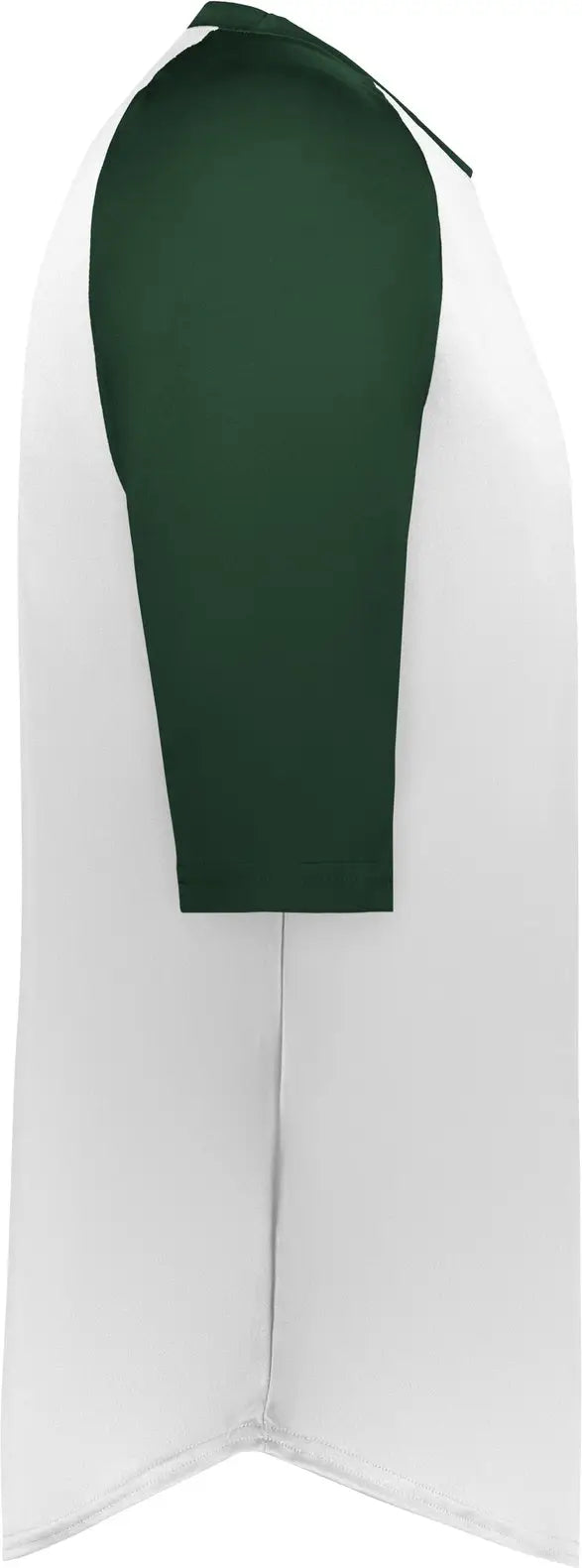 Badger Sport 4133 B-baseball Tee - White Forest