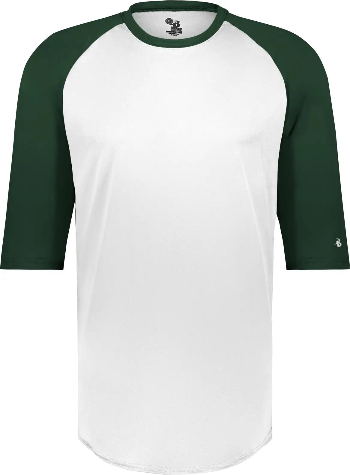 Badger Sport 4133 B-baseball Tee - White Forest