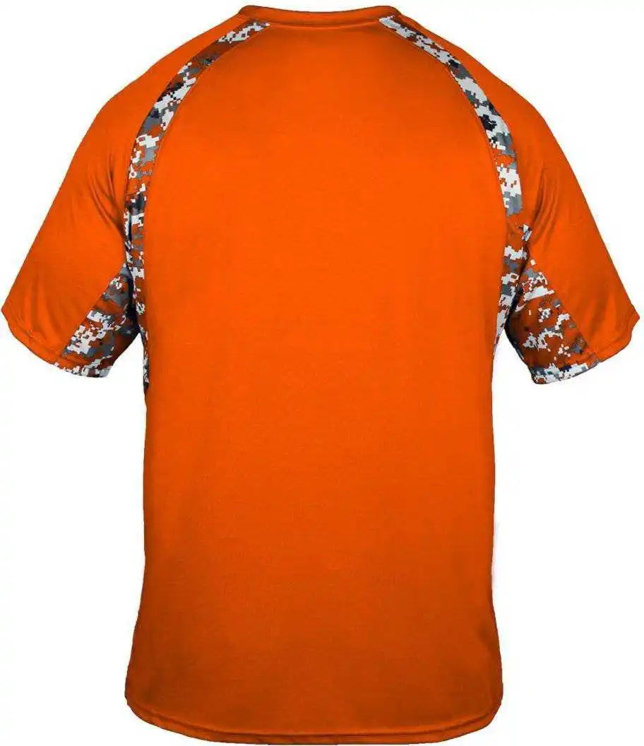 Badger Sport 4140 Digital Hook Adult Tee - Orange