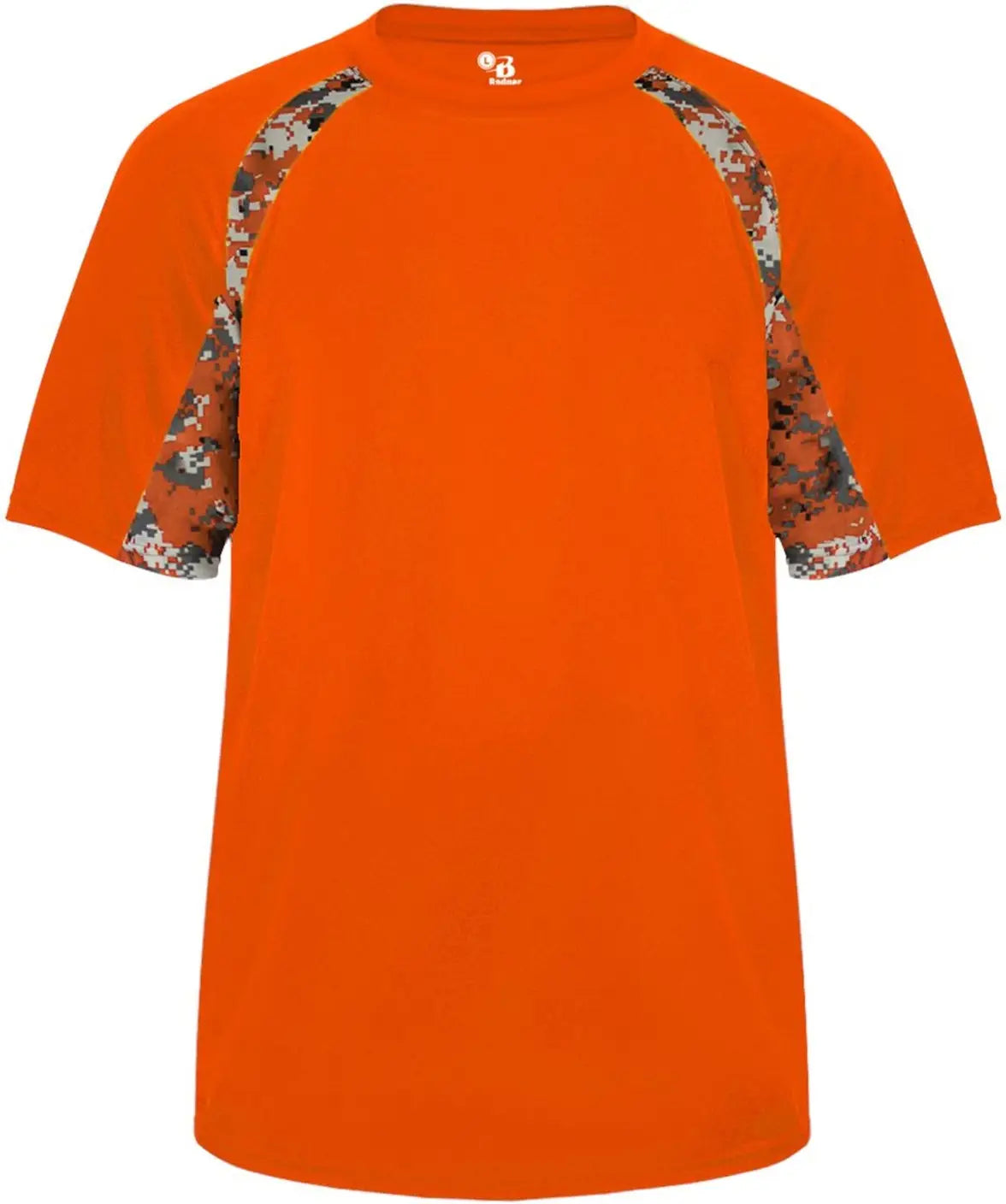 Badger Sport 4140 Digital Hook Tee - Burnt Orange - Adult Xs