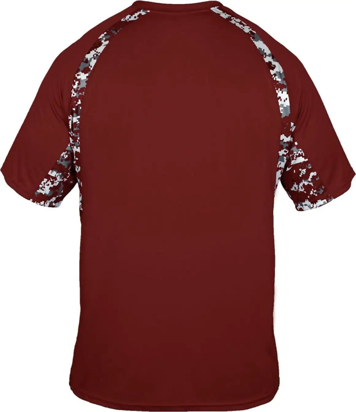 Badger Sport 4140 Digital Hook Tee - Cardinal