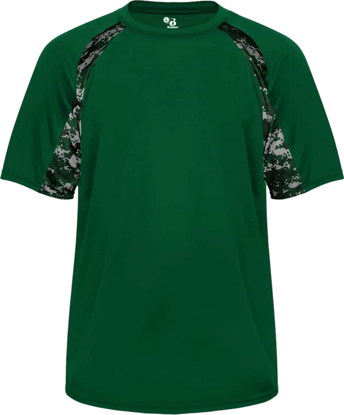 Badger Sport 4140 Digital Hook Tee - Forest - Adult Xs