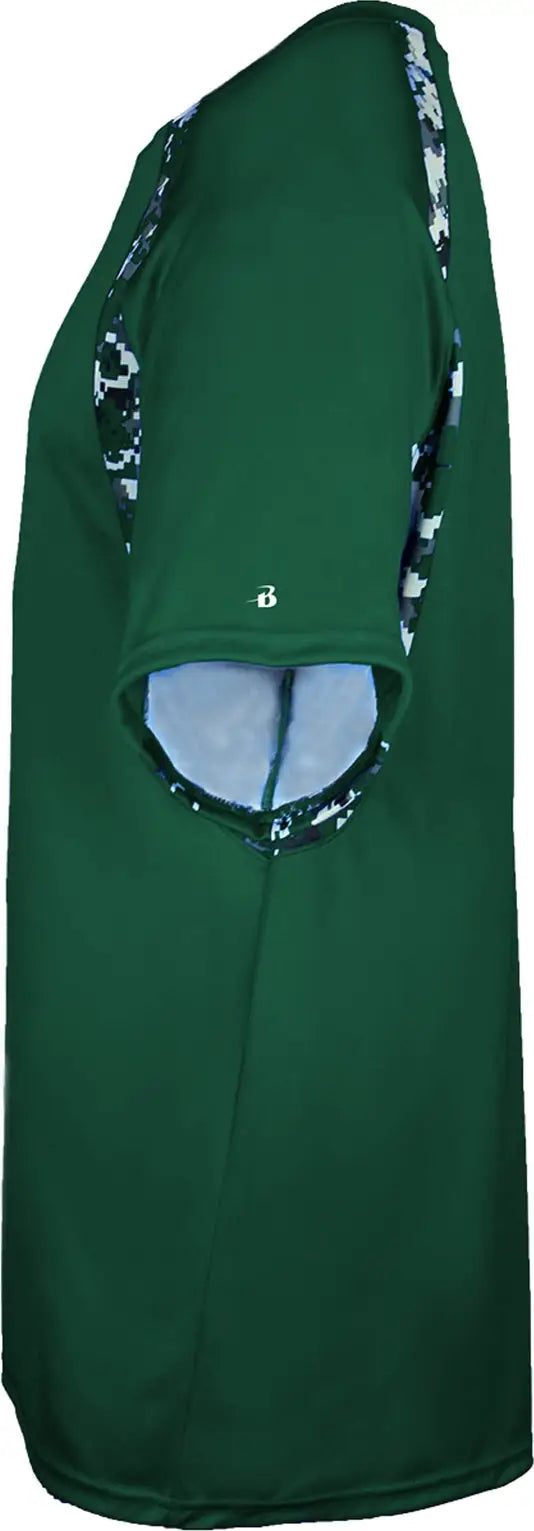 Badger Sport 4140 Digital Hook Tee - Forest