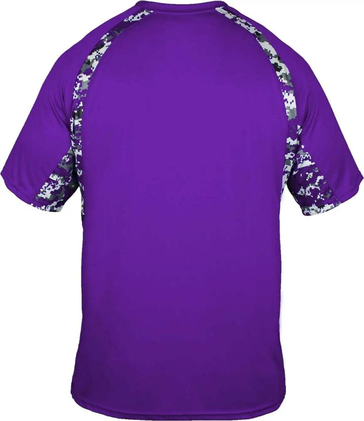 Badger Sport 4140 Digital Hook Tee - Purple