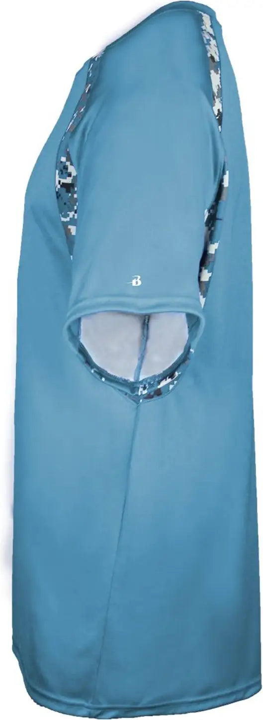 Badger Sport 414000 Digital Hook Tee - Columbia Blue