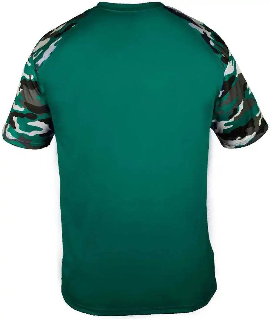 Badger Sport 4141 Camo Adult Tee Forest