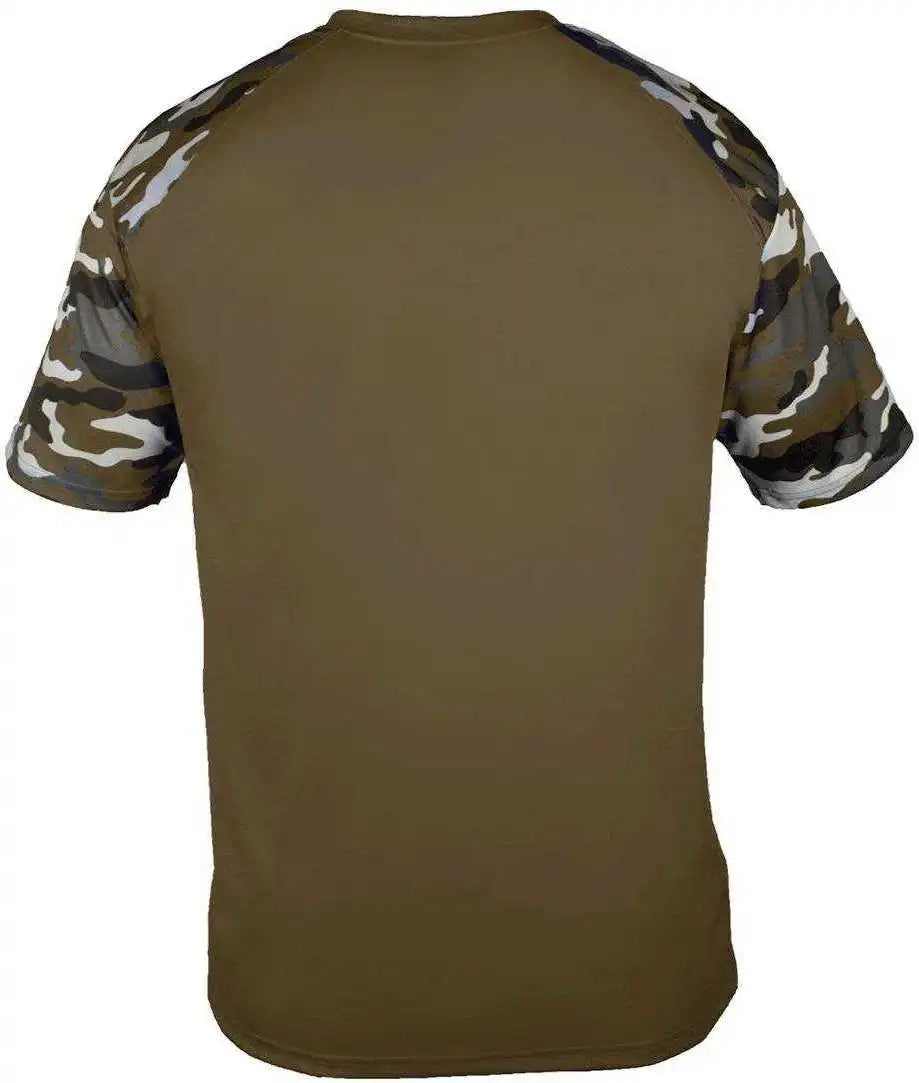 Badger Sport 4141 Camo Adult Tee Od Green