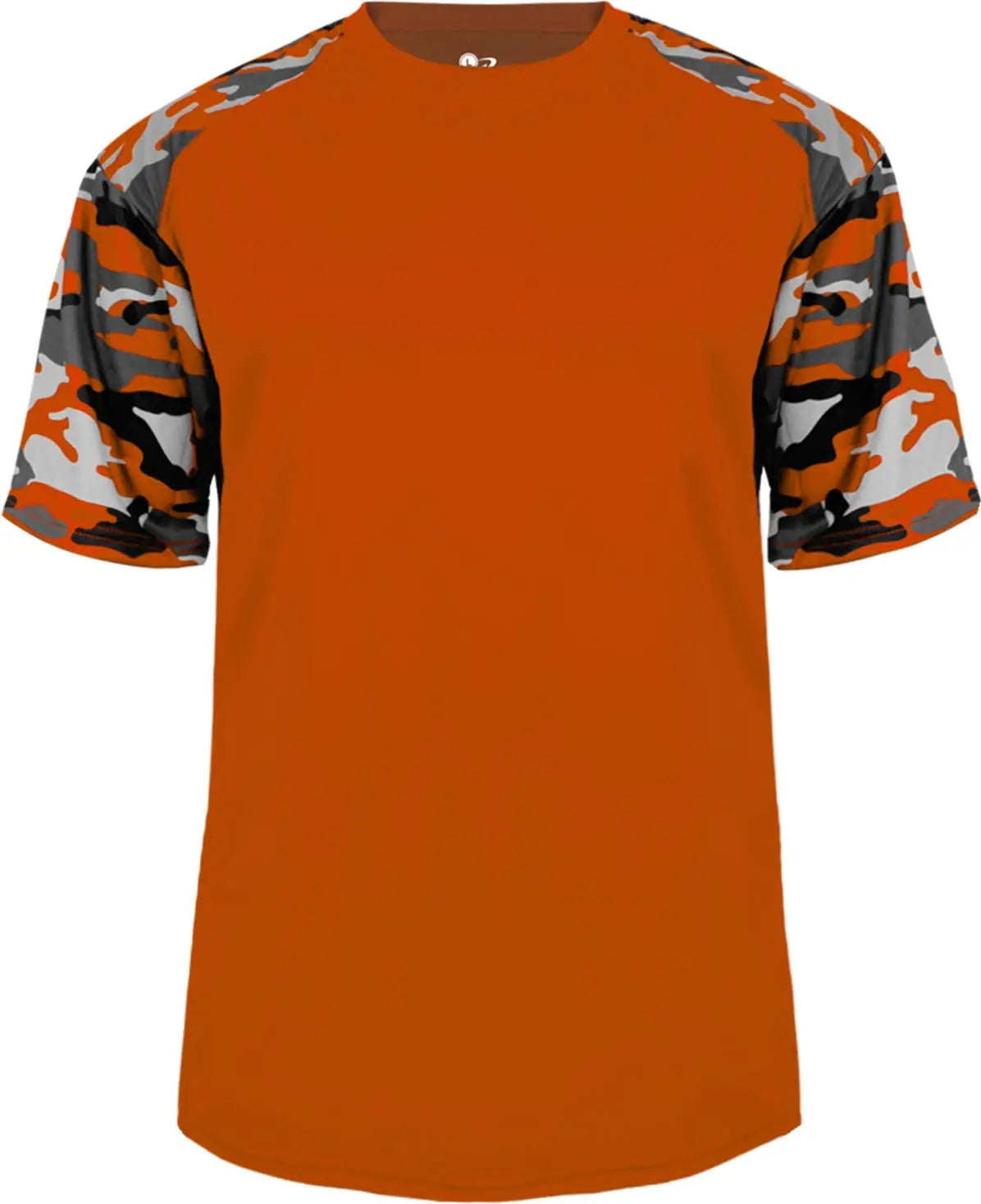 Badger Sport 4141 Camo Tee - Burnt Orange - Adult Xs