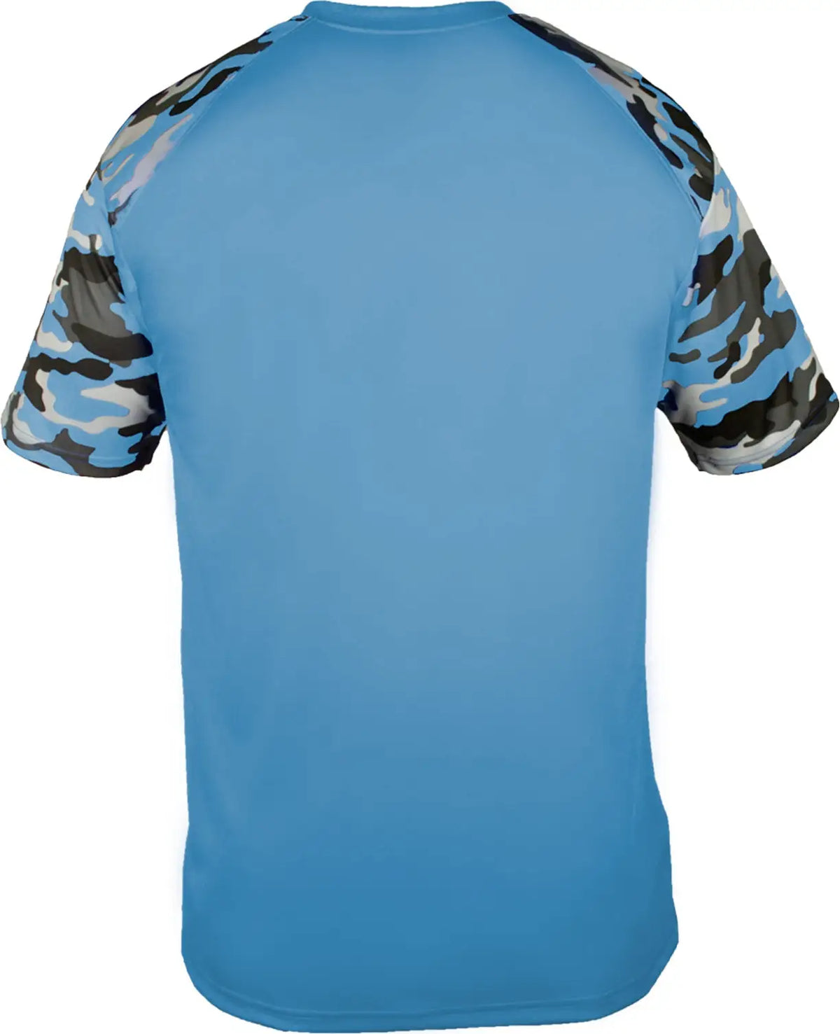 Badger Sport 4141 Camo Tee - Columbia Blue