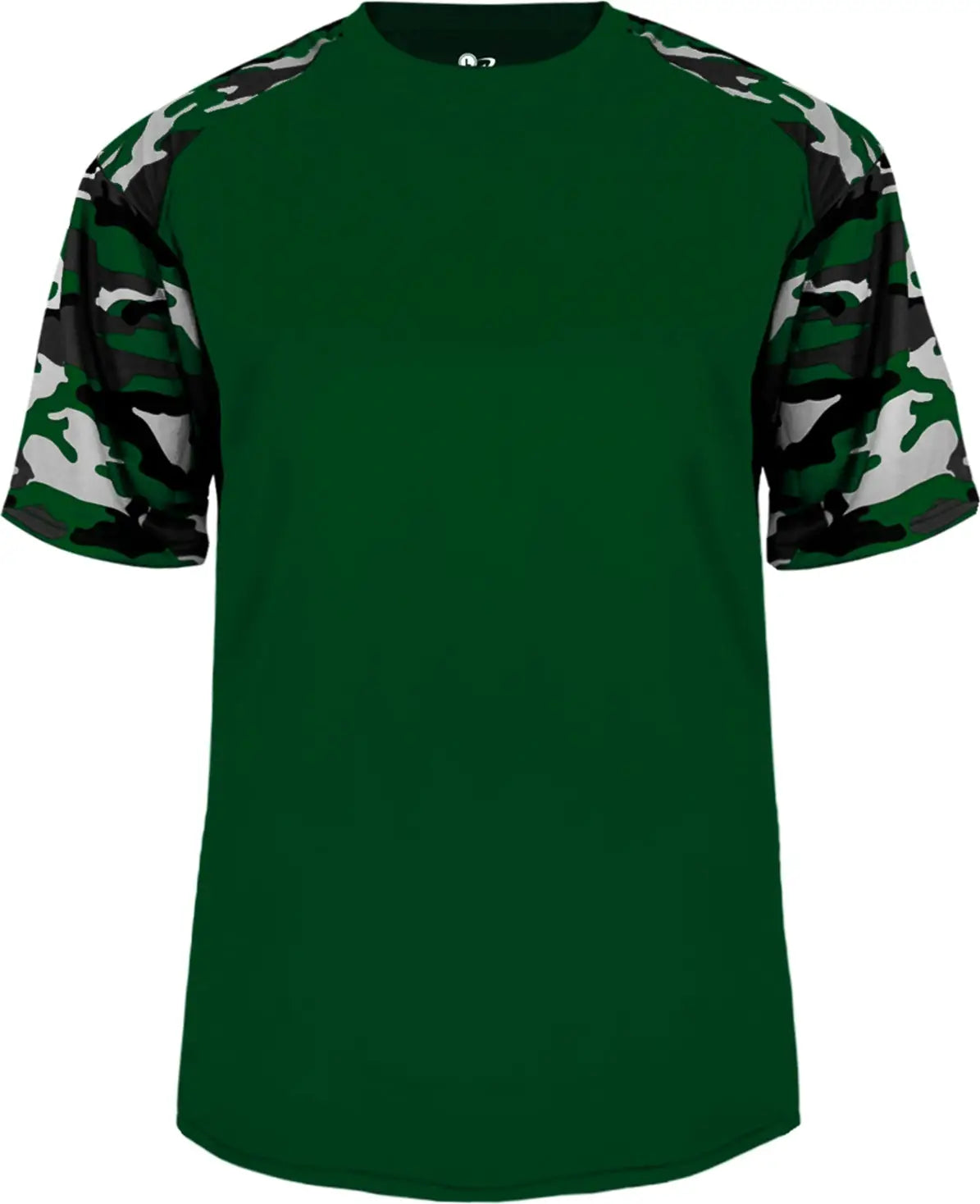 Badger Sport 4141 Camo Tee - Forest - Adult Xs