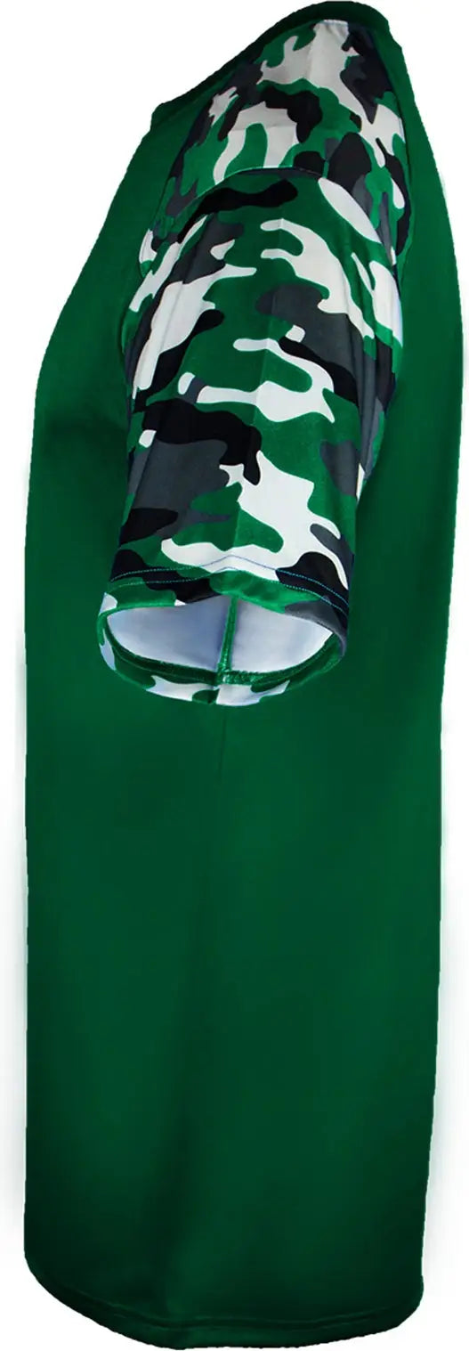Badger Sport 4141 Camo Tee - Forest