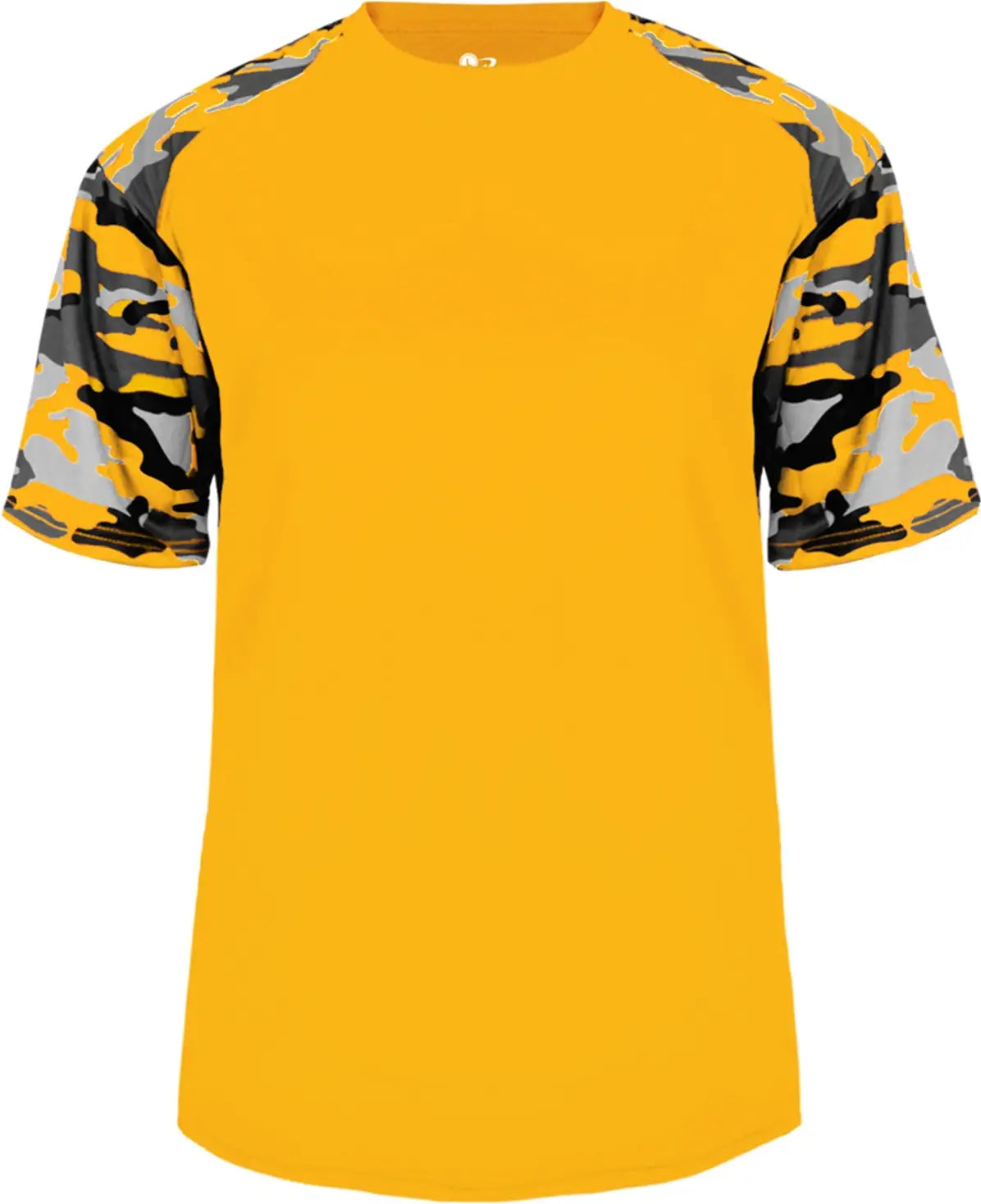 Badger Sport 4141 Camo Tee - Gold