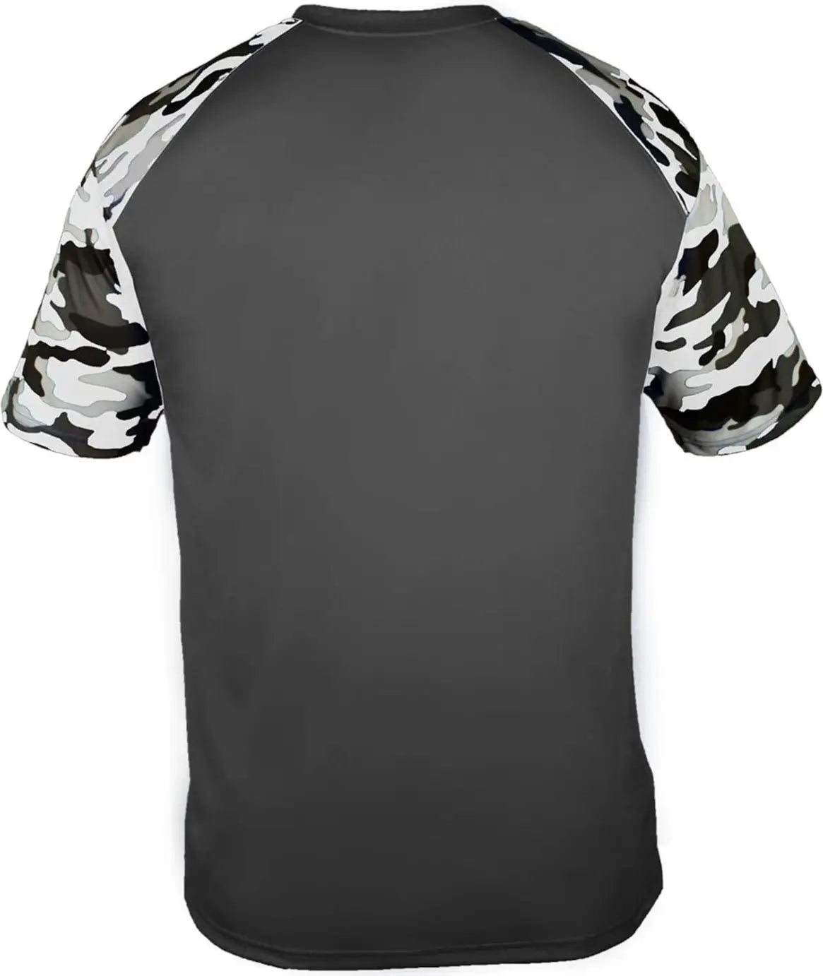 Badger Sport 4141 Camo Tee - Graphite White