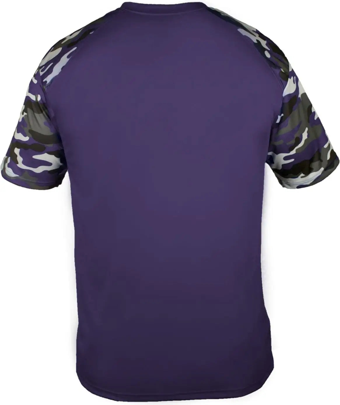 Badger Sport 4141 Camo Tee - Purple