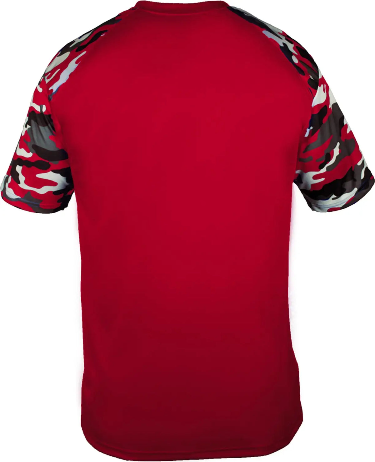 Badger Sport 4141 Camo Tee - Red