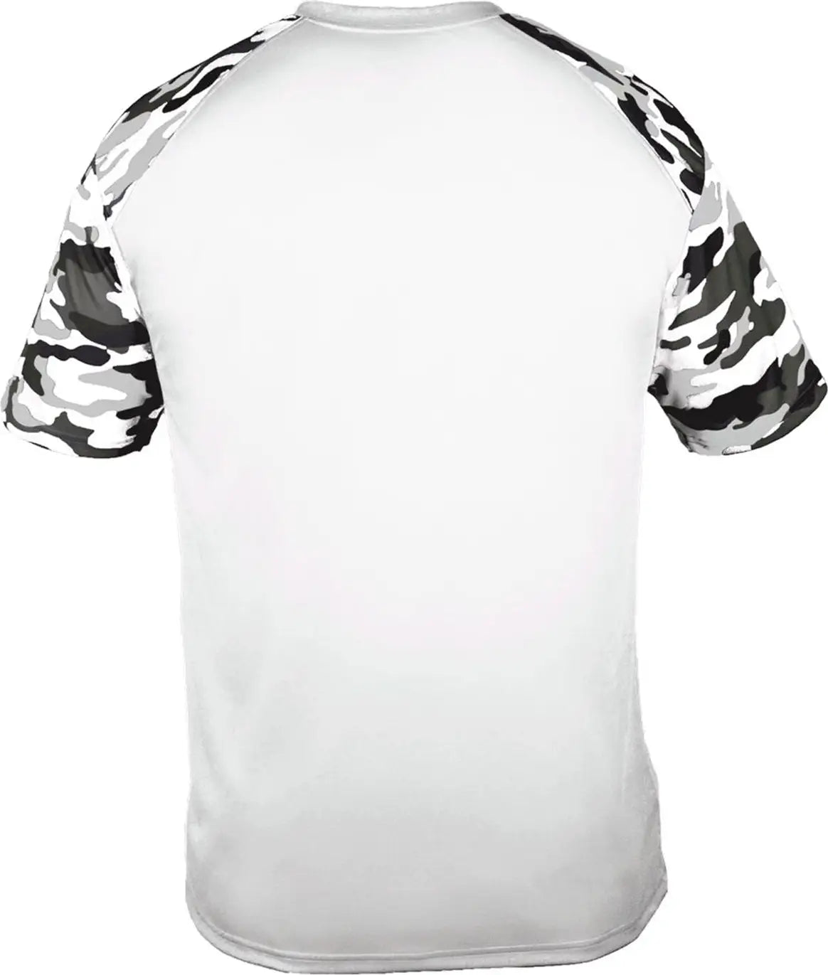 Badger Sport 4141 Camo Tee - White