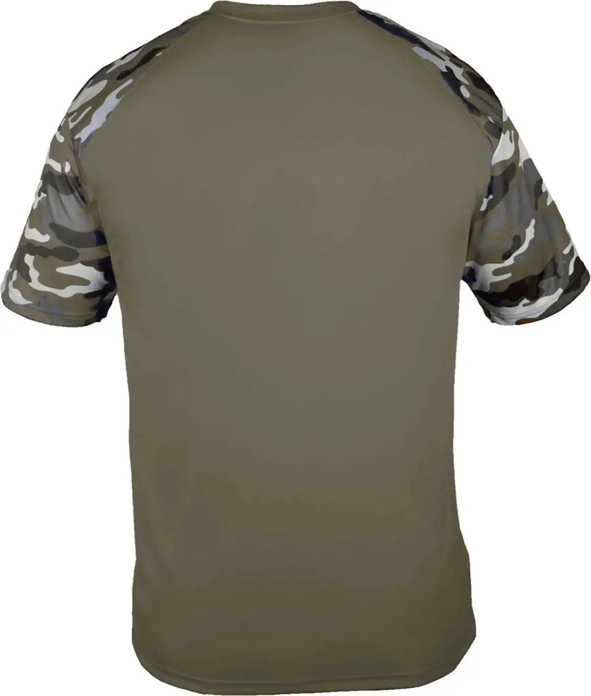 Badger Sport 414100 Camo Tee - Olive Green