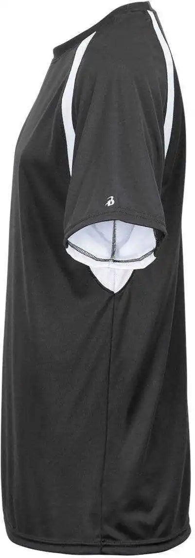 Badger Sport 4144 Adult Hook Tee - Graphite White