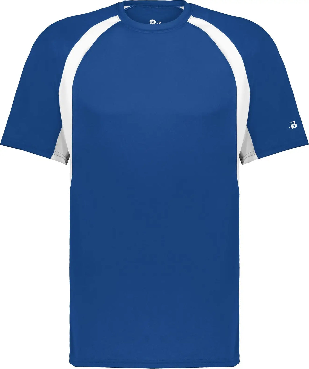 Badger Sport 4144 Hook Tee - Royal White