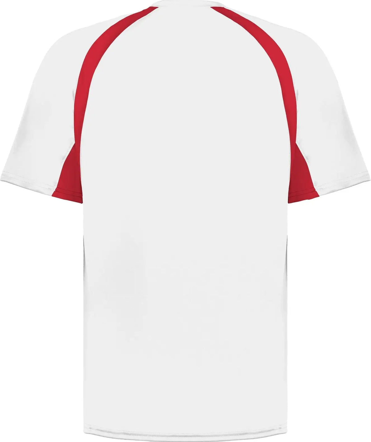 Badger Sport 4144 Hook Tee - White Red