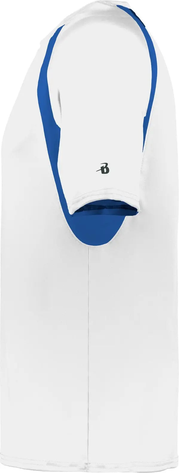 Badger Sport 4144 Hook Tee - White Royal