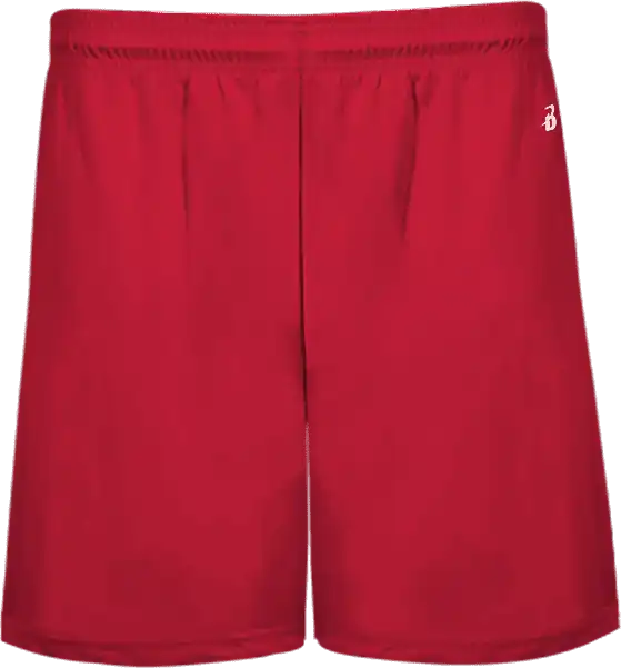 Badger Sport 414600 B-core Pocketed 5’’ Short - Red