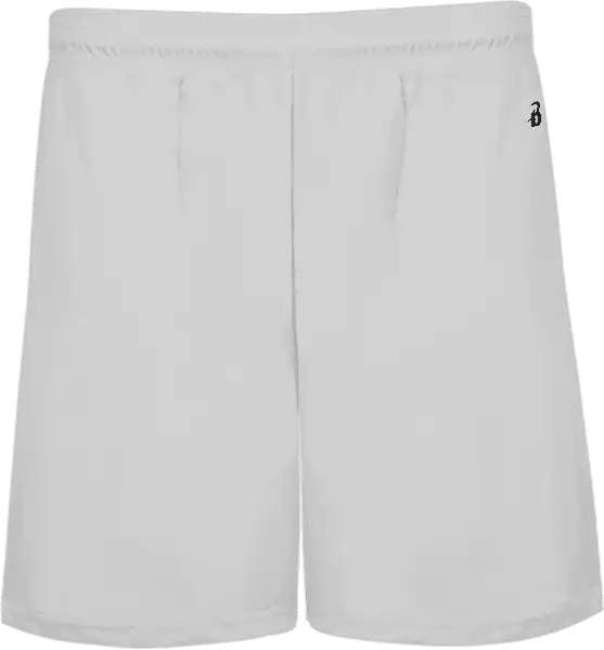 Badger Sport 414600 B-core Pocketed 5’’ Short - Silver