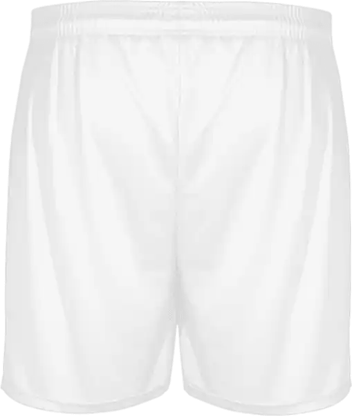 Badger Sport 414600 b Core Pocketed 5’’ Short White