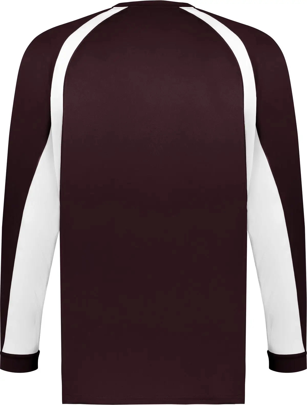 Badger Sport 4154 Hook L/s Tee - Maroon White