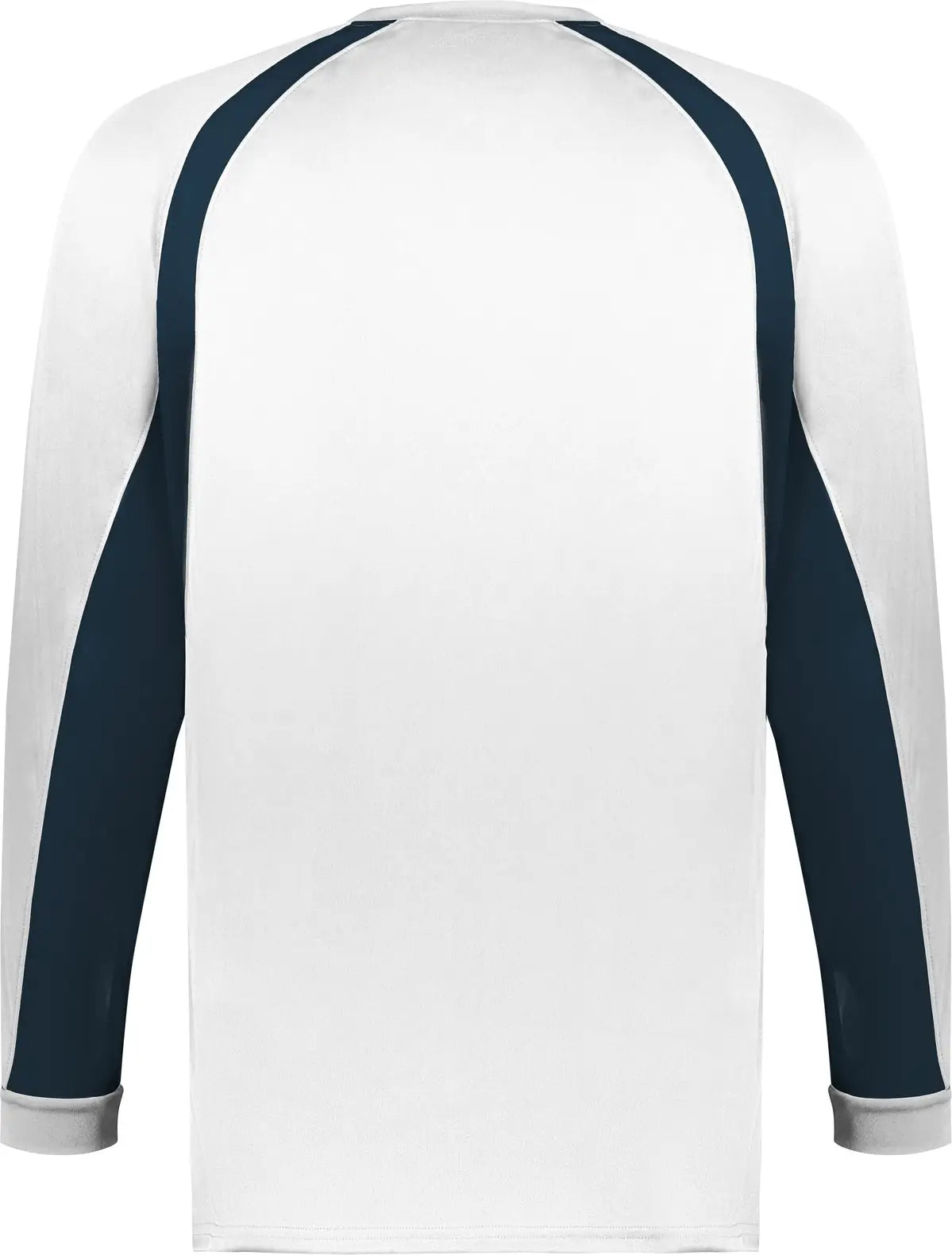 Badger Sport 4154 Hook L/s Tee - White Navy