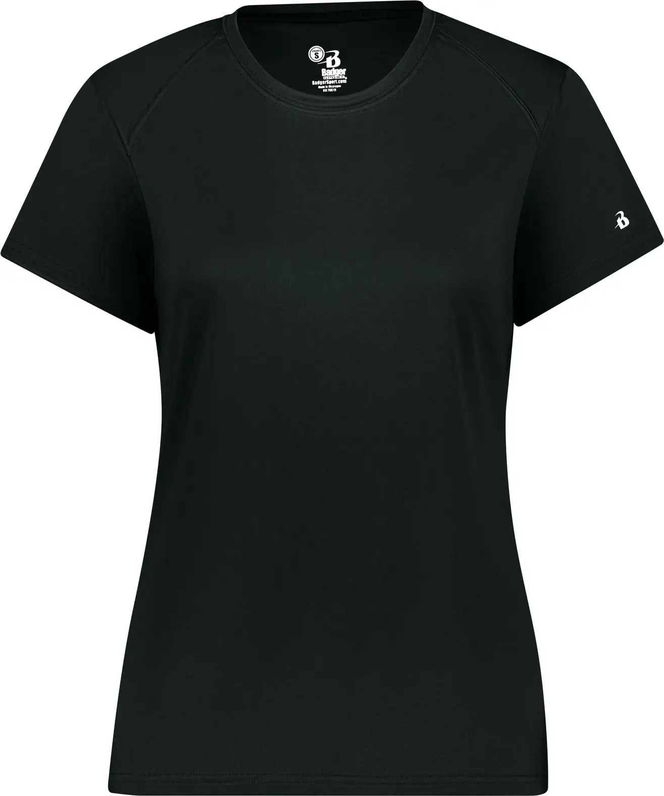 Badger Sport 4160 Ladies B-core Tee - Black - Xs