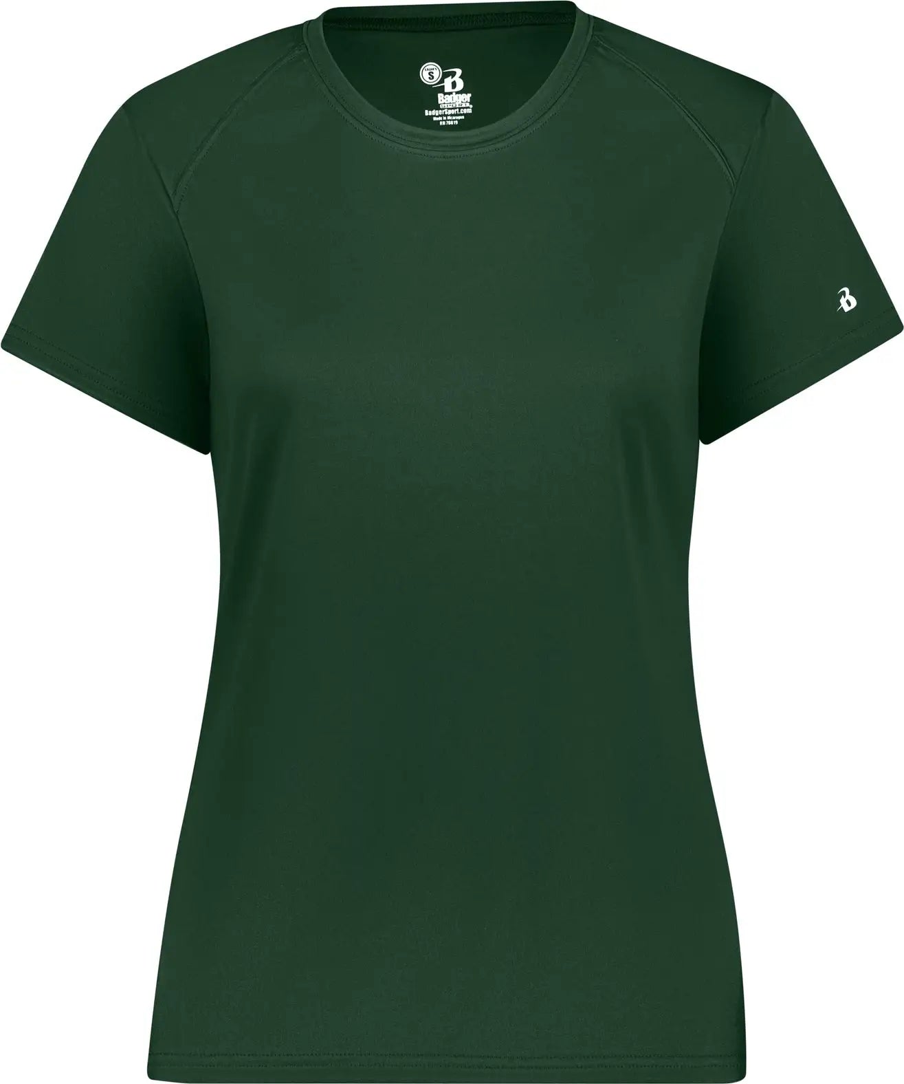 Badger Sport 4160 Ladies B-core Tee - Forest - Xs