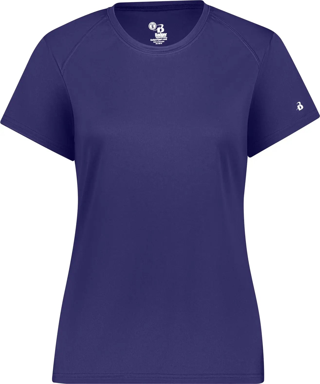 Badger Sport 4160 Ladies B-core Tee - Purple - Xs