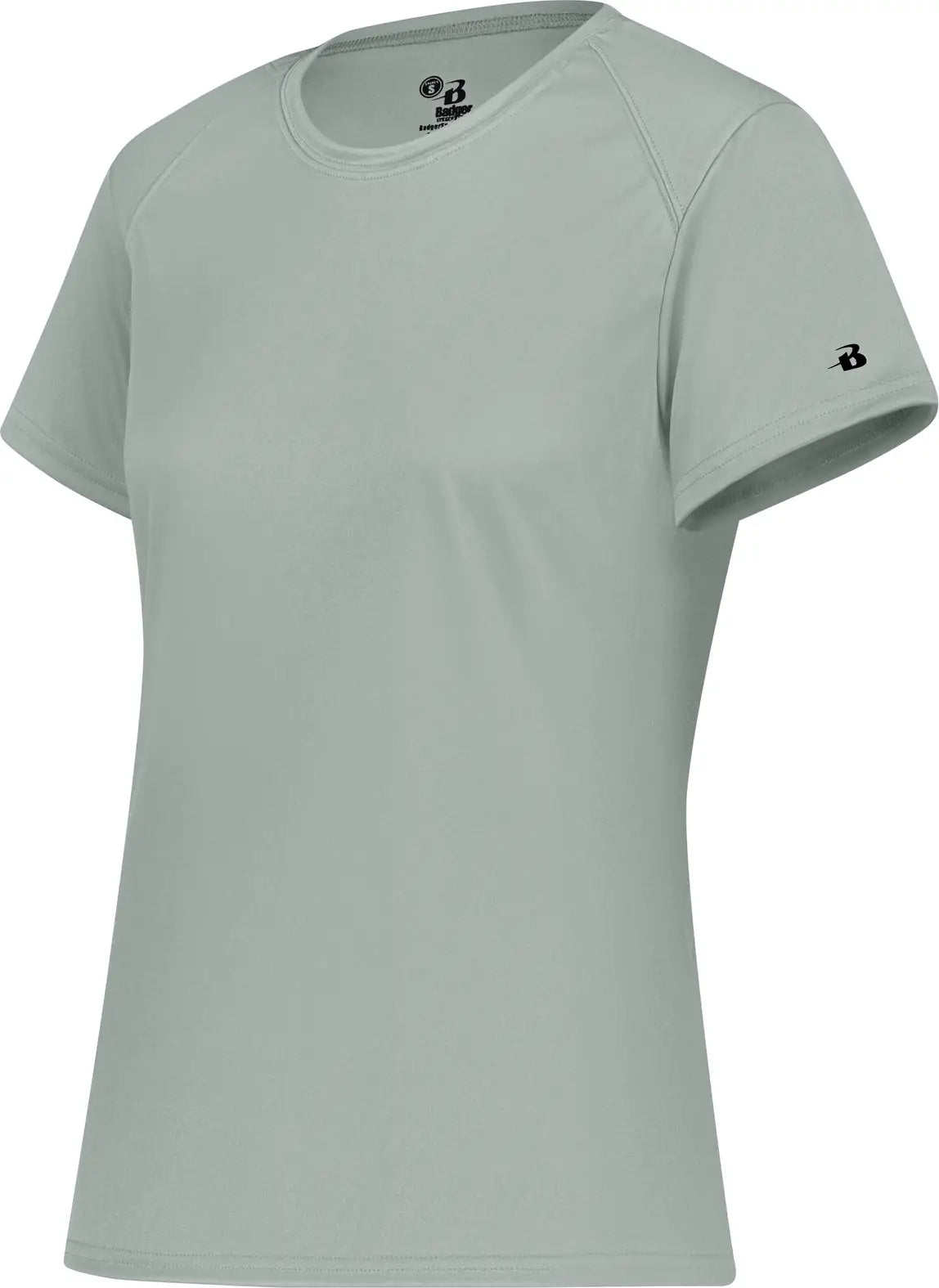 Badger Sport 4160 Ladies B-core Tee - Silver - Light Gray / Xs