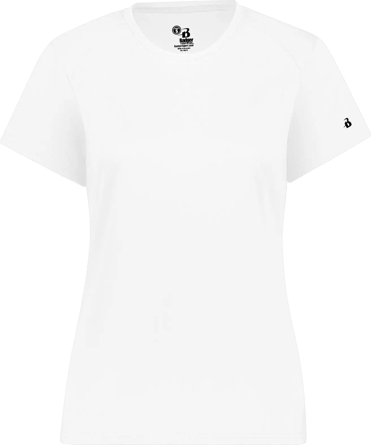 Badger Sport 4160 Ladies B-core Tee - White