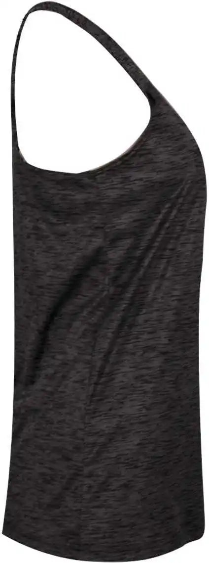 Badger Sport 4161 Ladies Tonal Blend Racerback Tank Black