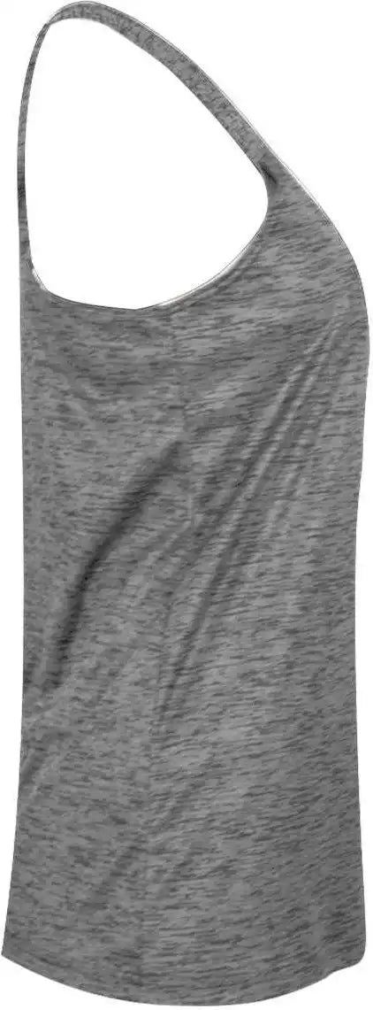 Badger Sport 4161 Tonal Blend Racerback Tank Graphite