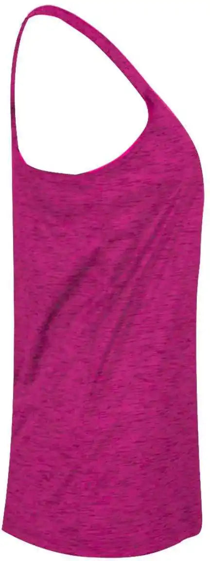 Badger Sport 4161 Tonal Blend Racerback Tank - Hot Pink