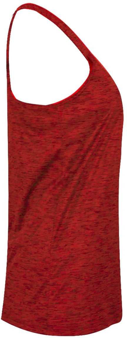 Badger Sport 4161 Tonal Blend Racerback Tank - Red