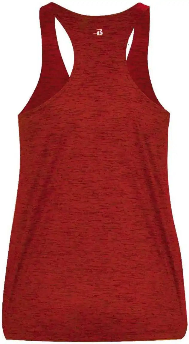 Badger Sport 4161 Tonal Blend Racerback Tank - Red