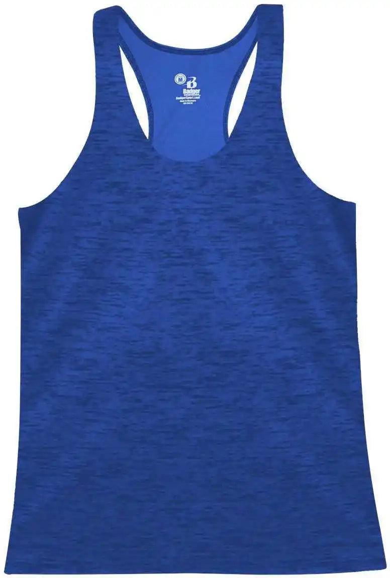 Badger Sport 4161 Tonal Blend Racerback Tank - Royal