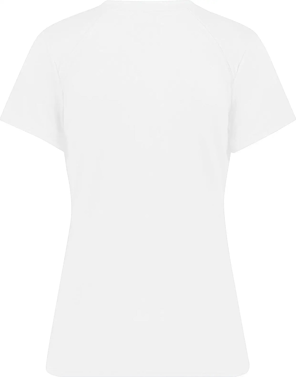 Badger Sport 4162 B-core Ladies S/s V-neck Tee - White