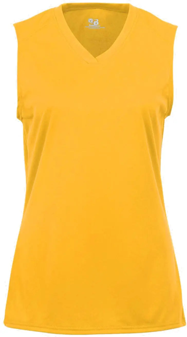 Badger Sport 4163 Ladies B-core Sleeveless Tank - Gold - Xs