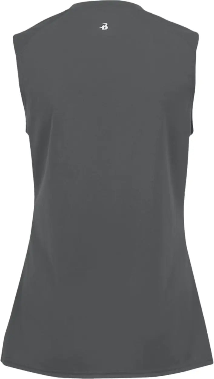 Badger Sport 4163 Ladies B-core Sleeveless Tank - Graphite