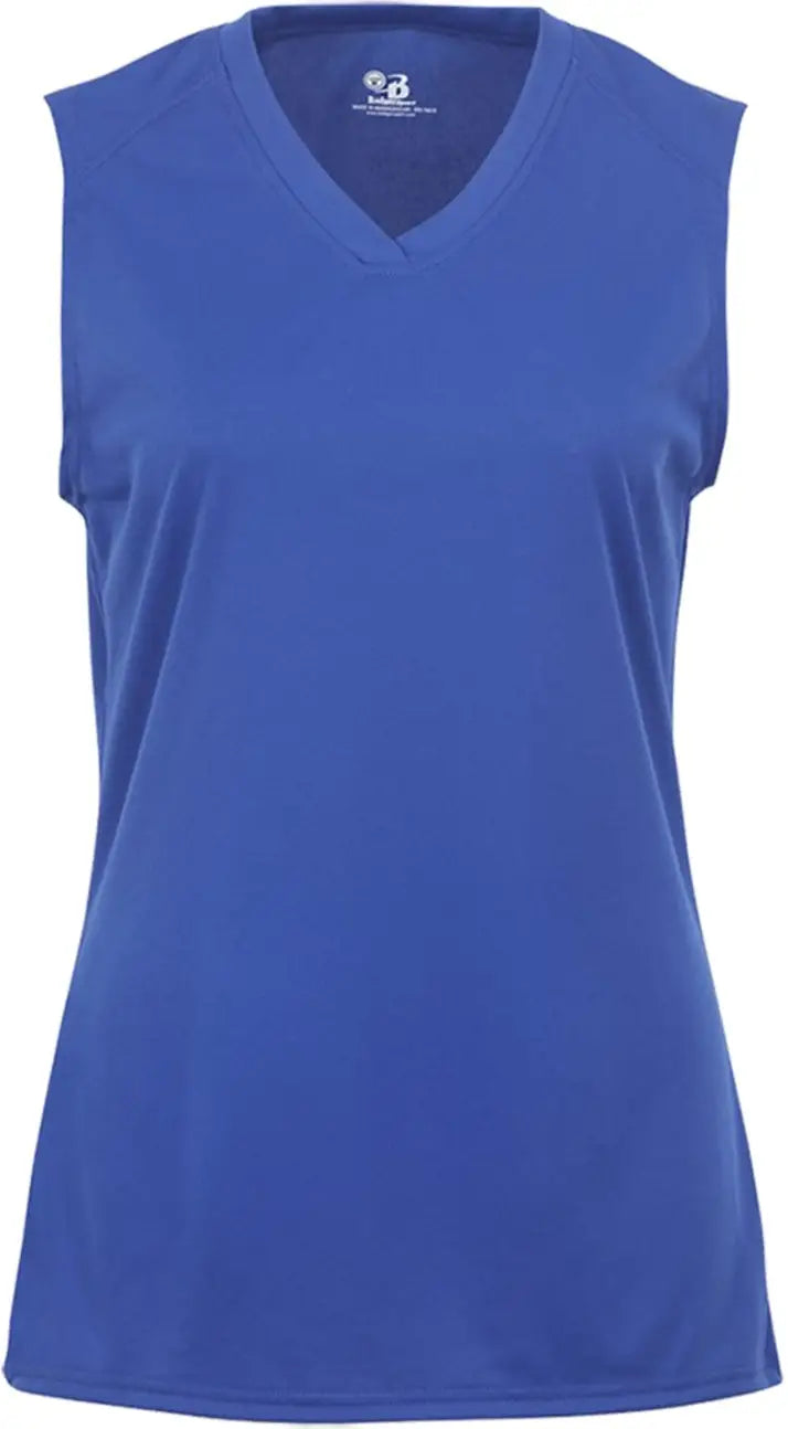 Badger Sport 4163 Ladies B-core Sleeveless Tank - Royal